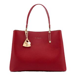 红蜻蜓手拎包女2025春手拎包时尚百搭休闲通勤手提包凯莉包妈妈包