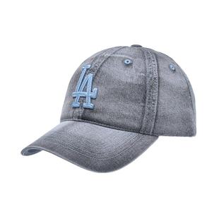 MLB棒球帽男女同款26新款NY复古防晒软顶运动情侣鸭舌帽3ACPB126N
