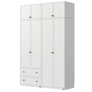 全友家居现代简约儿童衣柜卧室家用小户型收纳储物柜子2026新款