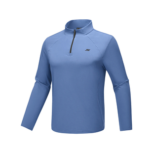 Skechers斯凯奇男子秋冬针织长袖T恤衫防风保暖运动上衣P425M143