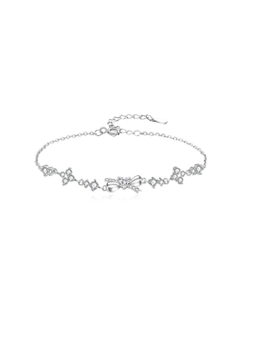 「甜心蝴蝶结」S999纯银手链手作