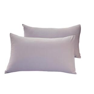 纯色非全棉枕套单个48cmx74cm枕头套一对装家用枕芯枕头内胆套双2