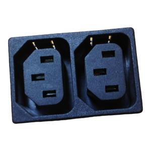 插头插座AC电源插座 二合一母插座10A250V