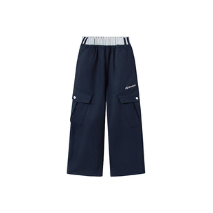 【耐穿耐磨】半度闲男童秋装运动工装裤洋气中大童春秋伞兵裤子潮