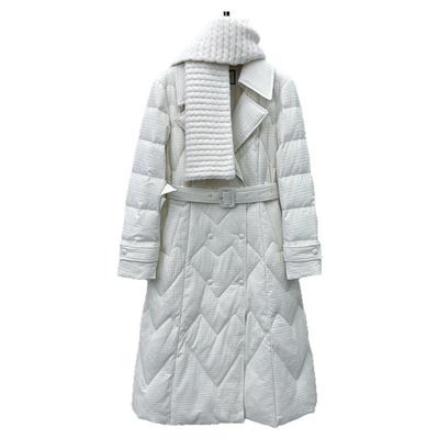 良月●2025冬季新品 羽绒服女时尚长款宽松加厚保暖鸭绒外套2016