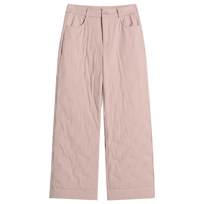 羽绒裤女外穿冬季防寒白鸭绒棉裤