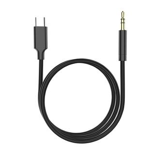 魅成aux音频线typec转3.5mm适用华为mate小米vivo三星op手机直播转接器汽车载音响公头连接直播伴奏无损播放