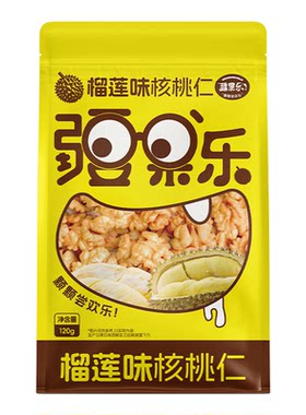 疆果乐榴莲味核桃仁120g