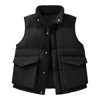 马克华菲男童冬季加厚羽绒马甲