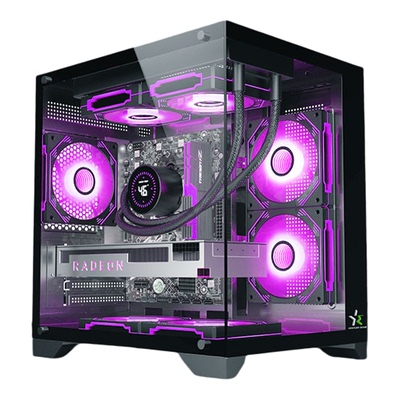 英特尔i5 12400F/i3 12100F办公游戏电脑主机 三角洲蓝戟A580