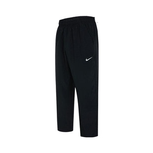 Nike耐克男裤束脚裤新款速干黑色宽松直筒运动长裤透气FB7491-010