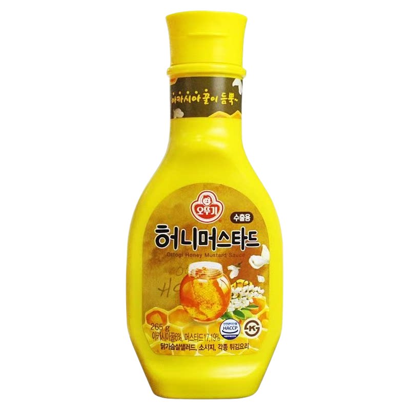 韩国不倒翁蜂蜜芥末酱沙拉酱
