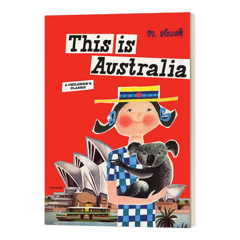 英文原版 This Is Australia 这里是澳大利亚 THIS IS系列 米先生的世界旅游绘本 大开本 精装 英文版 进口英语原版书籍
