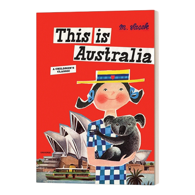 英文原版 This Is Australia 这里是澳大利亚 THIS IS系列 米先生的世界旅游绘本 大开本 精装 英文版 进口英语原版书籍