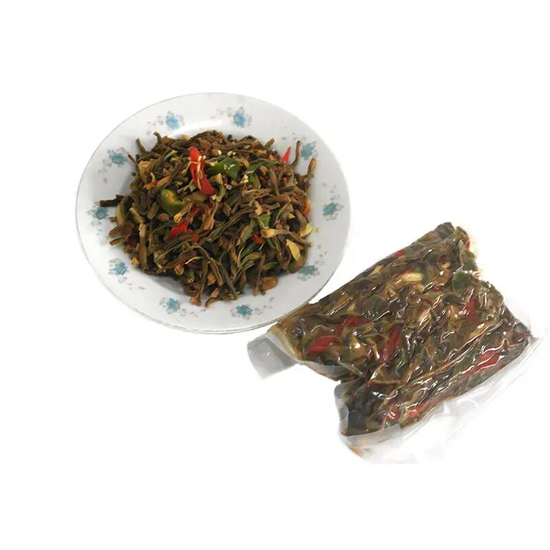 腌制皮豇豆开胃菜酸豆角真空包装