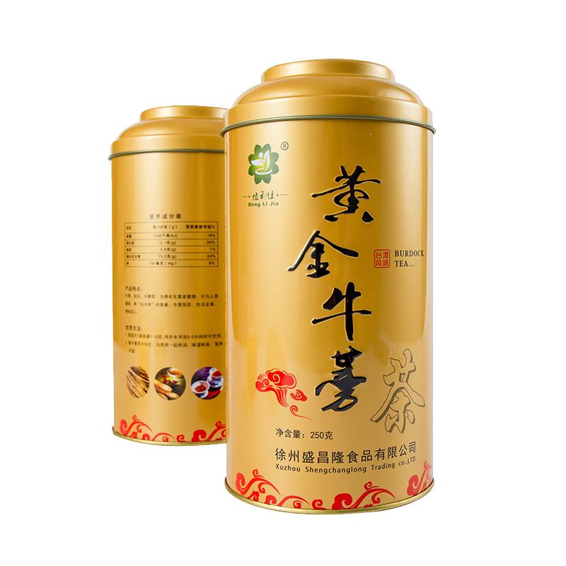 恒利佳黄金牛蒡根牛蒡茶旗舰店正品特级发酵700g牛膀茶中药材2罐
