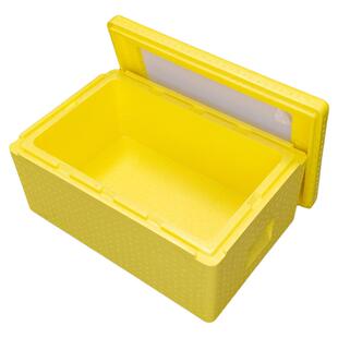 EPP保温箱透明盖31升泡沫箱结实食堂商用摆摊烘焙蛋糕甜品冷藏箱