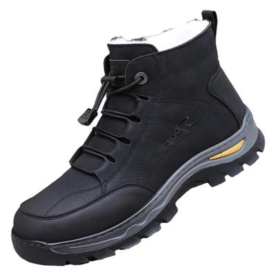 皮毛一体男士棉鞋高帮保暖雪地靴