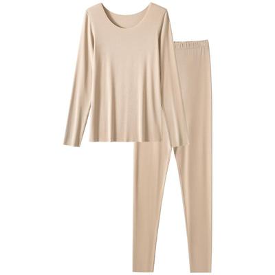 秋裤女薄款莫代尔无痕打底裤内穿