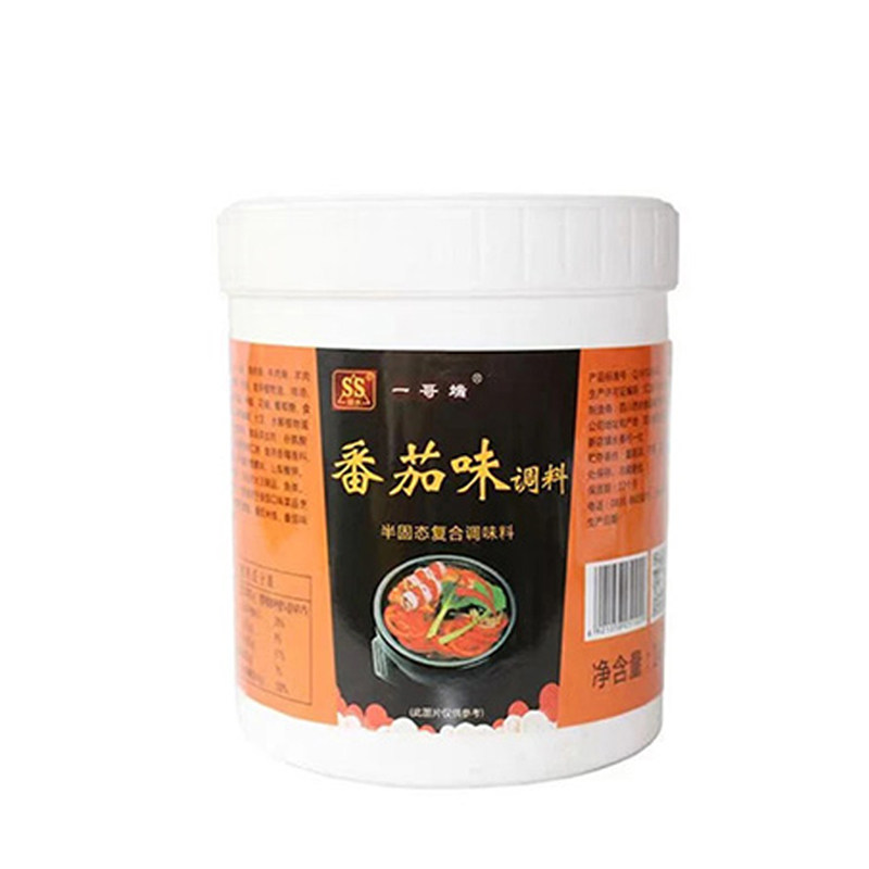 西府顺水番茄味调料番茄酱米线面食火锅调料汤底厂家直销通用1kg