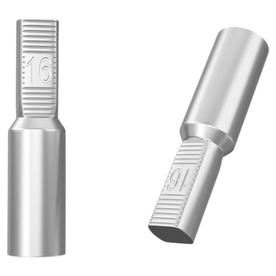 C45插针紫铜焊接铜鼻子 C45-1.5 4 6 10插片DZ47空开冷压接线端子