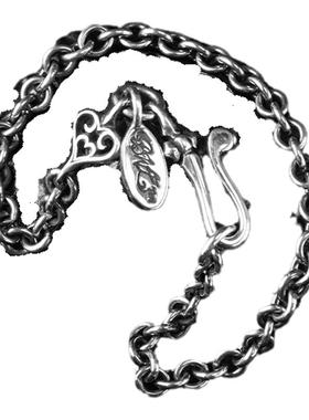 BillWallLeather圆形刻字手链