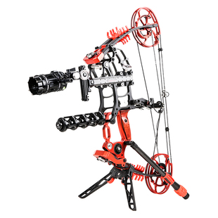 恶棍复合弓两用AGS射手射箭打钢珠弓箭成年人狩猎专用高精度数控