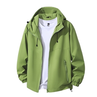 班尼路S&K连帽外套男款春季2026防泼水防风夹克男士休闲登山服潮A