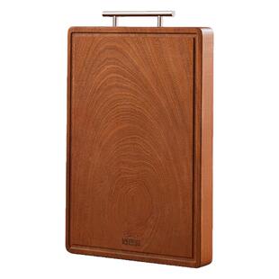 好管家乌檀木菜板防霉抗菌家用食品级切菜板实木砧板厨房专用案板