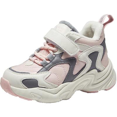 Snoffy女童保暖透气运动鞋