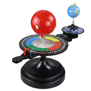 三球仪日地月运行仪三球仪模型日食月食日蚀原理演示地理教学仪器