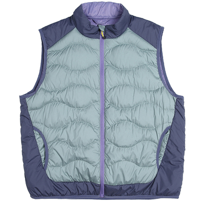 冬季山系撞色90白鸭绒马甲男女城市户外保暖加绒背心羽绒叠穿外套