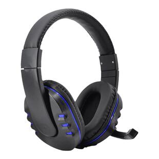 PS4/Slim/Pro/ONES X/Switch通用双边带麦克风头戴式有线游戏耳机