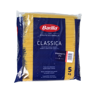 百味来5号意大利直条面5kg 进口意面意粉通心粉 西餐商用食品原料