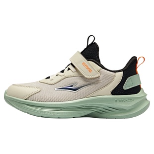 鸣鸥2|鸿星尔克童鞋男童鞋子青少年运动鞋革面防泼水学生跑步鞋