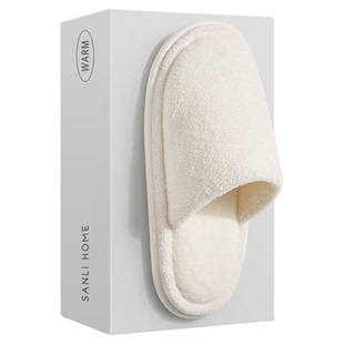 三利棉拖鞋女冬季2025新款居家棉拖情侣家居室内防滑秋冬毛拖鞋男