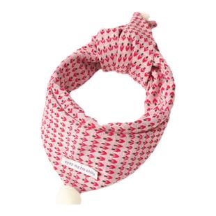 宝宝围巾秋冬婴儿保暖小围脖儿童防风三角巾男童女宝可爱护颈脖套