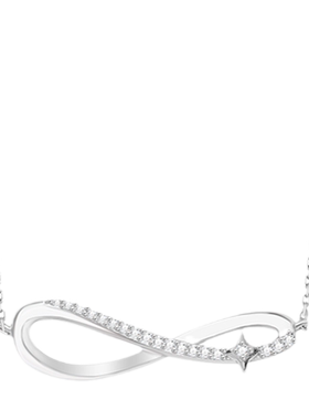 SundyHoney小众无限符号锁骨链