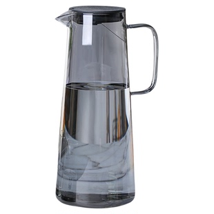 冷水壶大容量家用耐高温玻璃凉水壶白开水杯客厅装水扎壶茶壶套装