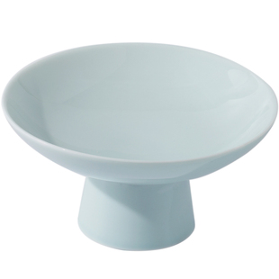 中式高脚茶点盘佛手柑托盘糕点陶瓷点心碟水果茶点小果盘干果糖果