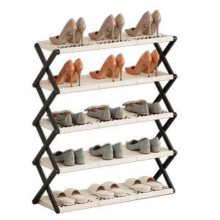 免安装简易鞋架子室内多层窄家用门口折叠宿舍收纳省空间爆款鞋柜