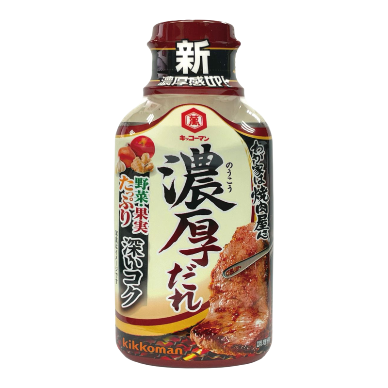 万字酱油 香港日式KIKKOMAN浓香烧肉汁厨房烹饪料理增味提鲜210克