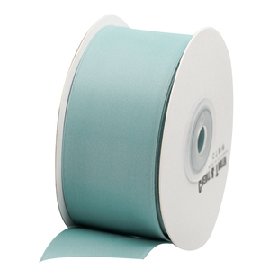 3.8厘米丝带牛奶丝素色红色蛋糕装饰礼物包装带情人节鲜花绸带