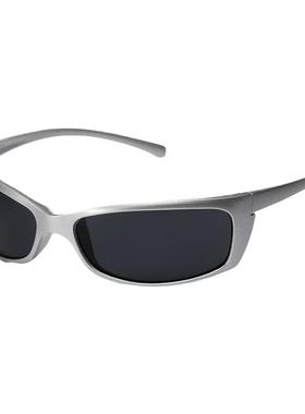 欧美风弧度防UV400太阳镜男女