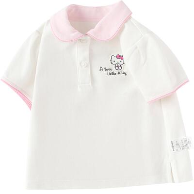巴拉巴拉t恤女童POLO衫三丽鸥萌