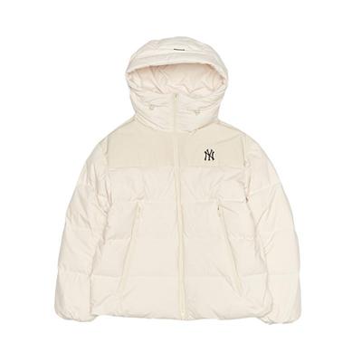 MLB官方 男女情侣潮流休闲防水防泼水连帽羽绒服25冬季新款DJB21