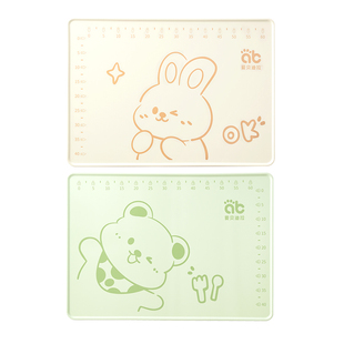 硅胶揉面垫加厚食品级擀面杖家用三件套垫子和面板擀防滑烘焙案板