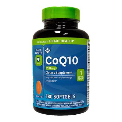 美国直邮 MEMBER'S MARK辅酶Q10软胶囊Coq10中老年心脏进口180粒