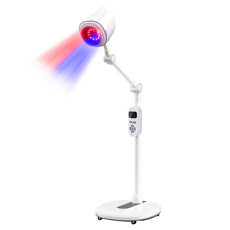 凌远艾灸仪器家用无烟电子熏蒸仪宫寒理疗美容院专用红蓝光温灸仪