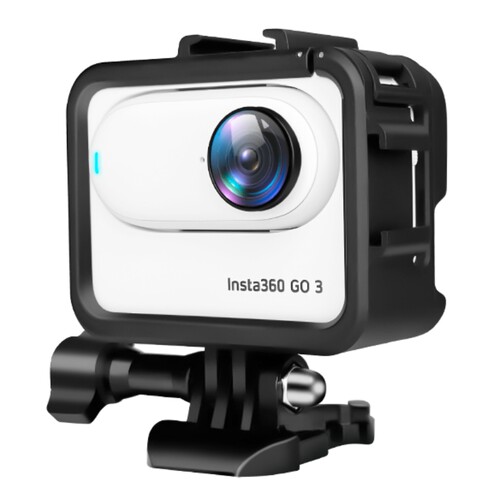 适用于影石insta360GO3 GO3S兔笼拇指运动相机保护防摔边框影石go3S兔笼拓展散热保护壳套钢化膜保护壳配件